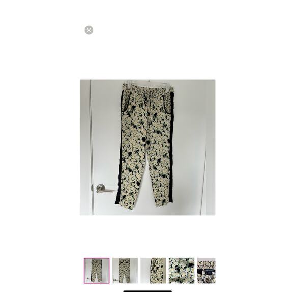 French connection women’s floral pants, size S - Picture 5 of 6